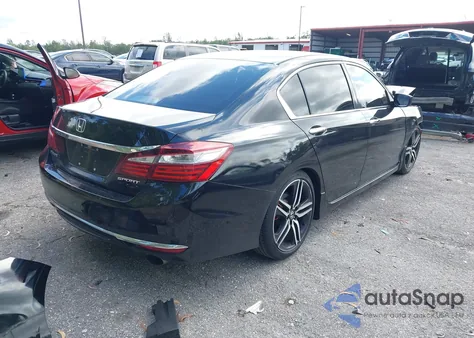 2017 Honda Accord Sport Se from USA, damaged, VIN 1HGCR2F1XHA166709